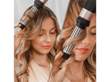 Moldeador - Cecotec Bamba CeramicCare 14in1 AirGlam Black, Tecnología Coanda, 3 velocidades, 3 temperaturas, Potencia 1400W, 110000 rpm, Black