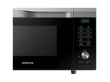 Microondas con horno - Samsung MC28M6055CS, 900W, 6 niveles, HotBlast, 28l, Grill, Negro/Plata