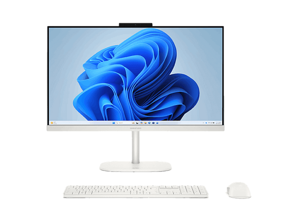 All in one - HP OmniStudio 24-cu0008ns, 23.8 " Full-HD, Intel® Core™ 5 120U, 16 GB RAM, 512 GB SSD, Windows 11 Home, Blanco