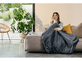 Manta eléctrica - Beurer HD1R Cosy, 100 W, 6 potencias, 150 x 130 cm, Tacto suave, Gris