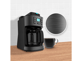 Cafetera de goteo - Cecotec Coffee 66 Grind & Drop, 12 tazas, 1086 W, Programable, Capacidad 1.8 L, Tecnología ExtremeAroma, Grey