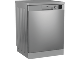 Lavavajillas - Beko DVN05320X, Independiente, 13 servicios, 5 programas, 60 cm, Inox