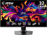 Monitor gaming - MSI MPG 321URX, 31.5", UHD 4K, 0.3 ms, 240 Hz, Panel Quantum Dot OLED, Negro