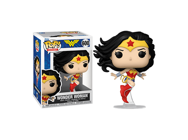 Figura Funko Pop! - Heroes: Wonder Woman, Vinilo, 9 cm