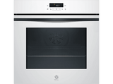 Horno a vapor - Balay 3HD5829B3, Multifunción, Pirolítico, 71 l, Función Freidora de Aire, Control Deslizante, 60 cm, Cristal Blanco