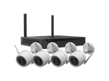 Cámara de vigilancia IP - Ezviz X5S+H3C, DCI 2K, 4 MP, WiFi, Función de visión nocturna, CMOS de escaneo progresivo de 1/2,7”, Blanco