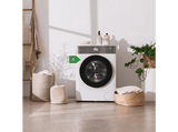 Lavadora carga frontal - Cecotec Bolero DressCode 9800 Inverter A, 9 kg, 1400 rpm, Motor Inverter Plus, Carga automática, Display táctil XXL, White