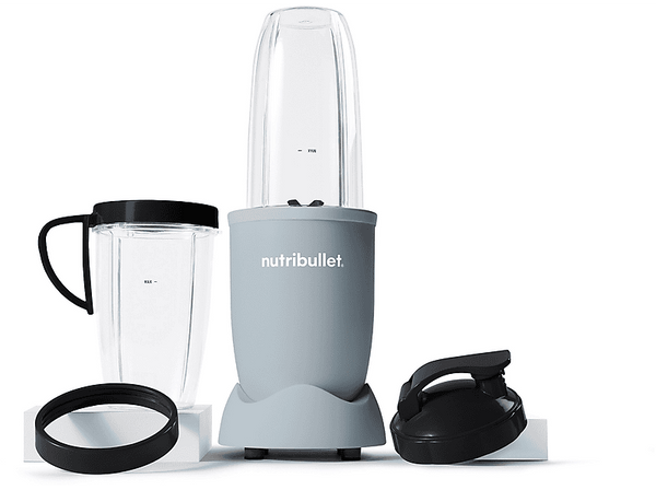 Batidoras de vaso   - Nutribullet Pro Mineral NB907MASL, 900W, Vaso para llevar, 0.9 L/ 0.7 L, Cuchilla acero inoxidable, Sin BPA, Pizarra mate