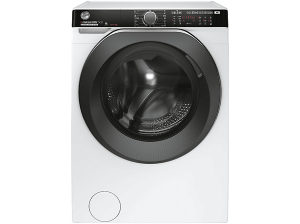 Lavadora secadora - Hoover H-WASH&DRY 500 HDP 4149AMBC/1-S, 14kg+9kg, 1400rpm, Wi-Fi, Vapor, Inverter, Blanco