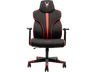 Silla gaming - Woxter Station Alien v2.0, Hasta 150 kg, Reposabrazos Fijos, Ruedas Antiarañazos, Rojo