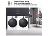 Secadora bomba de calor - LG RHX5009TLC, 9 kg, 12 programas, AI DUAL Inverter™, ThinQ™, Blanco