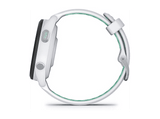 Reloj deportivo - Garmin Forerunner 265S, Blanco/Verde, 18mm, Pantalla Táctil AMOLED 1.1, 15 días Autonomía, Morning Report, 8GB
