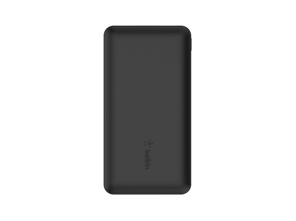 Powerbank - Belkin BPB011btBK, 10000 mAh, 2x USB-A, 1x USB-C, 15W, Carga Rápida, Negro