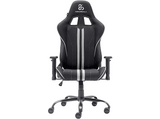 Silla gaming - Newskill Kitsune V2, Cojines cervical y lumbar, Reclinable 180º, Hasta 136 kg, Gris