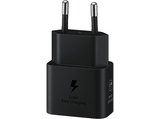 Cargador - Samsung EP-T2510NBEGEU, 25 W, Super Fast Charging, Sin Cable, Negro
