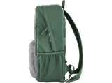 Mochilla para portátiles de 15.6 pulgadas - HP  Campus verde, 17 litros, Resistente al agua, Cremallera doble + candado, Verde