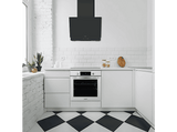Campana decorativa - Cata THALASSA 600GBK, 4 Niveles Extracción, 811 m³/h, 60 cm Ancho, Negro