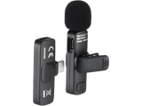 Micrófono - Hama 4680, De solapa, USB Tipo C, Negro