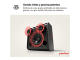 Altavoz inalámbrico - LG STAGE 301, 120W, karaoke, luces y pantalla LED, efectos de DJ, Bluetooth, hasta 12h batería,Negro