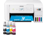 Impresora multifunción - Epson EcoTank ET-2876, Con depósito recargable, 10 ppm, Hasta 3 años de tinta incluida, Conexión Wi-Fi, Blanco