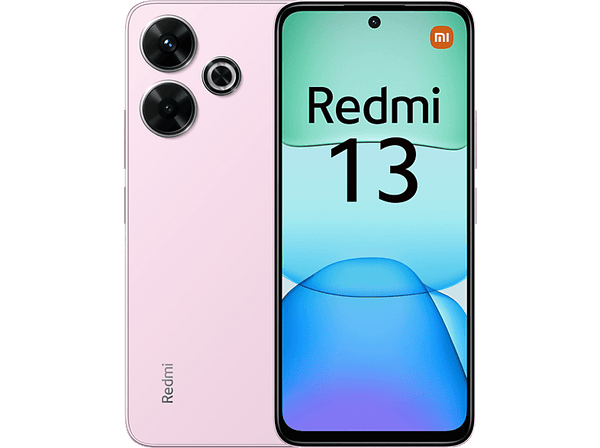 Móvil - Xiaomi Redmi 13, Rosa, 256 GB, 8 GB RAM, 6.79" FHD, MediaTek Helio G91-Ultra, 5030 mAh, Android-HyperOS