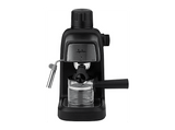Cafetera express - Jata Hogar JECA2201, 3.5 bar, 800W, 4 Tazas, Hidropresión, Incluye Jarra de Cristal de 350ml, Negro/Inox