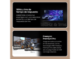 Monitor gaming - Samsung Odyssey G3 LS27DG304EUXEN , 27  Full-HD, 180 Hz, 1 ms, IPS, Ajustable altura, Negro