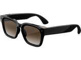 Gafas IA - Meta Fury, Negro clásico, Lentes en marrón degradado, Gafas con IA y cámara, Unisex