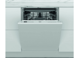 Lavavajillas integrable - Whirlpool WI 7020 PF, 14 cubiertos, 8 programas, 60 cm, Tercera bandeja, PowerClean Pro, Sin panelar