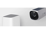 Cámara de vigilancia IP - Eufy S330, 4K, Función de visión nocturna, Exterior, Solar, 2x Cámaras, 1x HomeBase 3, Negro/Blanco