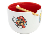 Cuenco - Sherwood Super Mario Ramen, Con palillos, 500 ml