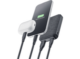 Powerbank - CellularLine GLAM, 10000 mAh, 20W, USB A + Tipo C, Negro