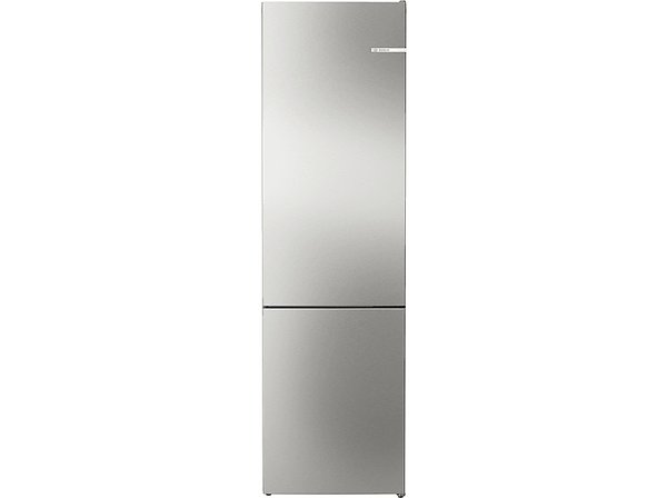Frigorífico combi - Bosch KGN39VIDA, No Frost, 203 cm, 368 l, Cajón VitaFresh, Iluminación LED, Inox 