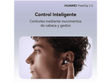 Auriculares conducción de aire - Huawei FreeClip 2 S, 38h Autonomía, Bluetooth, Waterproof, 4 Micrófonos, Deepsea Blue