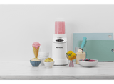 Heladera - nutribullet Chill™, 500W, 0.47 l, 3 tarrinas de 500ml, Cuchillas de acero inoxidable, Blanco