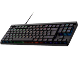 Teclado gaming - Logitech G G515 TKL, Cable, Teclas RGB Lightsync/Personalizables, Modo de juego, Interruptores mecánicos GL perfil bajo, Negro