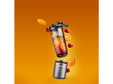 Batidora de vaso - nutribullet Flex Portable, Batidora personal, Vaso portátil, 7.4 V, 590 ml, Cable USB-C, Metálico