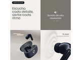 Auriculares True Wireless - motorola moto buds 2 plus, 9h Autonomía, Cancelación activa de ruido, CrystalTalk AI, IPX54, Bluetooth, PANTONE Silhouette