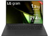 Portátil - LG 17ZD90S-G.AX75B, 17 WQXGA, Intel® Core™ Ultra 7-155H, 16GB RAM, 512 GB SSD, Arc™ GPU, Sin sistema operativo