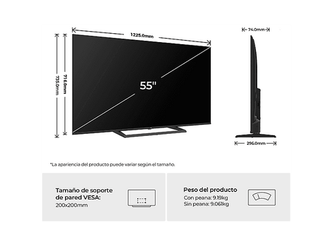 TV QLED 55
