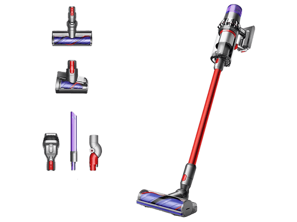 Aspirador escoba - Dyson V15™ Origin Detect Optic, Potencia succión 200 AW, 60 min, Antienredos, 3 Modos, Incluye accesorios