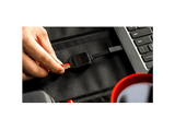 Lector de tarjetas - SANDISK QuickFlow microSD con USB-C, Compatible UHS-I y UHS-II, Transfiere vídeos 5.3K y 4K UHD, Negro