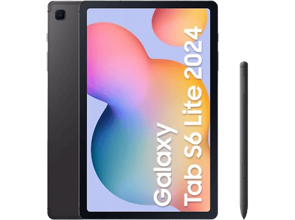 Tablet - Samsung Galaxy Tab S6 Lite, Oxford Gray, 128GB, 4GB RAM, Wifi, 10.4" WUXGA+, Exynos 1280, S Pen, Android