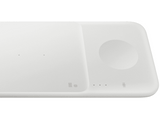 Cargador inalámbrico - Samsung Wireless Charger Trio, Para dispositivos Samsung/ Apple, USB-C, Blanco