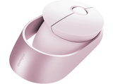 Ratón inalámbrico - Rapoo Ralemo Air 1, Silecioso, Hasta 10 m, Bluetooth 5.0, 3.0, Plug & Play, 1600 ppp, Rosa