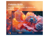 TV QLED 75 - Hisense 75E7Q, UHD 4K, Quad Core/MT9603, IA 4K Upscaler, Modo Juego Plus, Sensor de luz, Negro