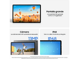 Tablet - Samsung Galaxy Tab S10 FE, 10.9; WUXGA+, 12 GB RAM, 256 GB, Gris, Sin Adaptador De Corriente, Con S Pen