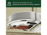 Robot friegasuelos - iRobot Roomba® 105 Combo Y311240, 12.8V, 200 ml, Autonomía 2h, Blanco