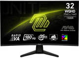 Monitor gaming - MSI MAG 32CQ6F, 31.5 WQHD, 180 Hz, Curva, 0.5ms GtG, VA, Adaptiv e-Sync