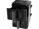 Freidora de aire - Cecotec Cecofry DuoLevel 12000 Window, 12 L, 2 cubetas 6 L, 3000 W, 10 programas, Sync, Match, Táctil, Negro
